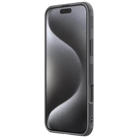 Etui na telefon Nillkin Super Shield Pro iPhone 16 Pro szarość titanium