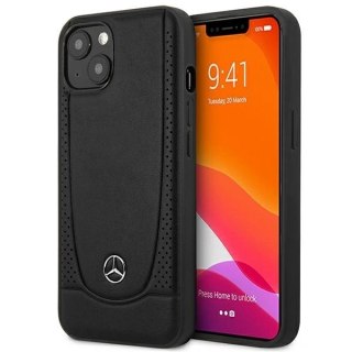 Etui Mercedes MEHCP14MARMBK Apple iPhone 14 Plus / 15 Plus hardcase Leather Urban czarny/black