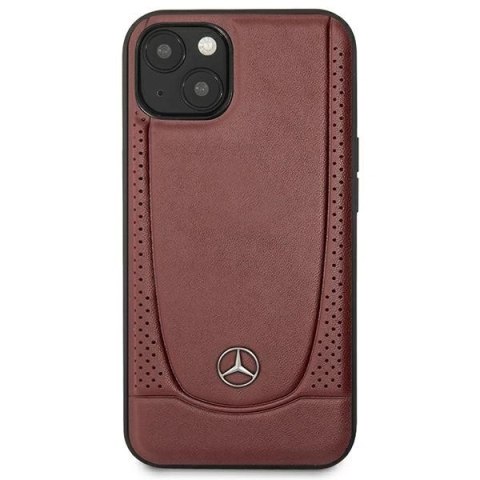 Etui Mercedes MEHCP14MARMRE Apple iPhone 14 Plus / 15 Plus hardcase Leather Urban Bengale czerwony/red