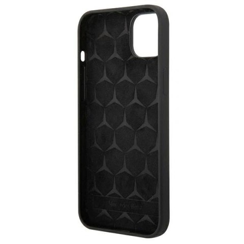 Etui Mercedes MEHCP14MSILBK Apple iPhone 14 Plus / 15 Plus hardcase Silicone Line czarny/black