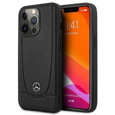 Etui Mercedes MEHCP15XARMBK Apple iPhone 15 Pro Max hardcase Leather Urban czarny/black