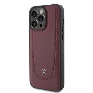 Etui Mercedes MEHCP15LARMRE Apple iPhone 15 Pro hardcase Leather Urban Bengale czerwony/red