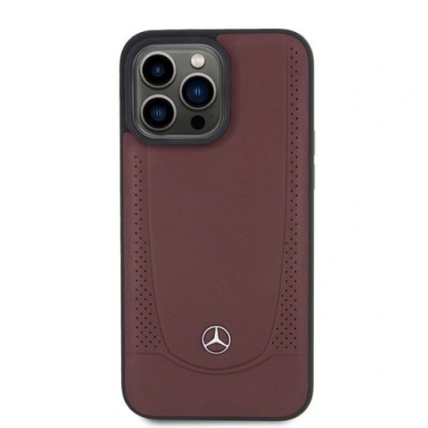 Etui Mercedes MEHCP15LARMRE Apple iPhone 15 Pro hardcase Leather Urban Bengale czerwony/red