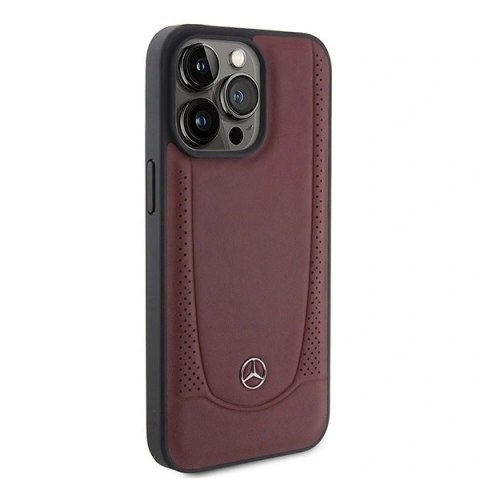 Etui Mercedes MEHCP15LARMRE Apple iPhone 15 Pro hardcase Leather Urban Bengale czerwony/red