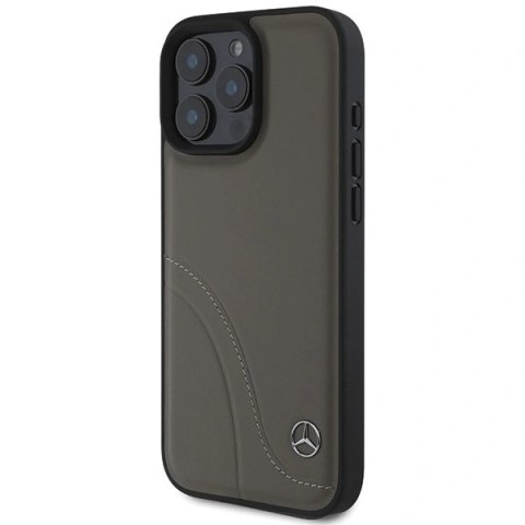 Etui na telefon Mercedes MEHCP16X23RBCSB iPhone 16 Pro Max brązowe