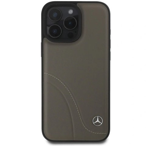 Etui na telefon Mercedes MEHCP16X23RBCSB iPhone 16 Pro Max brązowe