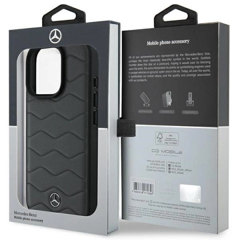 Etui na telefon Mercedes MEHCP16X23RWRSA iPhone 16 Pro Max skórzane