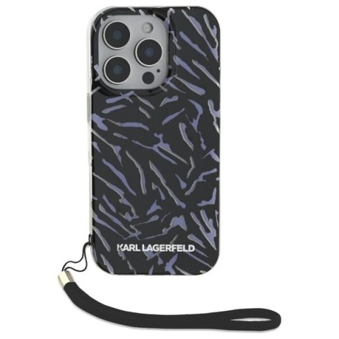 Etui na telefon Karl Lagerfeld KLHCP16LHZBPKCCU iPhone 16 Pro Zebra