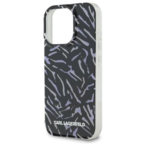 Etui na telefon Karl Lagerfeld KLHCP16LHZBPKCCU iPhone 16 Pro Zebra