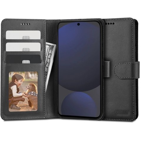 Etui na telefon Tech-Protect Wallet Samsung Galaxy S24 FE Czarny