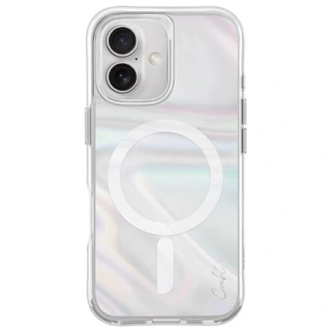 Etui UNIQ Coehl Savon Apple iPhone 16 Magnetic Charging bubble prism