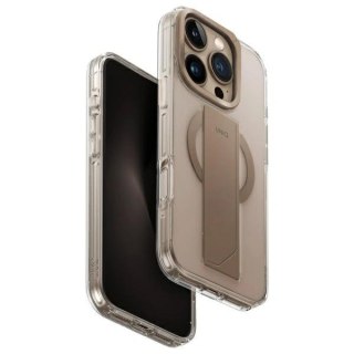 Etui na telefon UNIQ Heldro Max Apple iPhone 16 Pro Max złoty/taupe