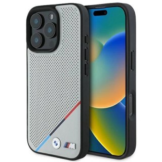 Etui na telefon BMW BMHMP16L23PUPDG iPhone 16 Pro MagSafe szare