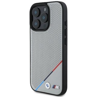 Etui na telefon BMW BMHMP16L23PUPDG iPhone 16 Pro MagSafe szare