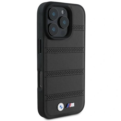 Etui na telefon BMW BMHMP16L23PUSPK iPhone 16 Pro MagSafe czarne