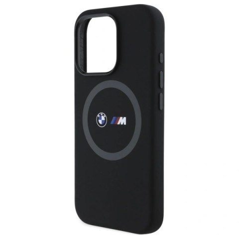 Etui na telefon BMW BMHMP16L23SROK Apple iPhone 16 Pro MagSafe czarne