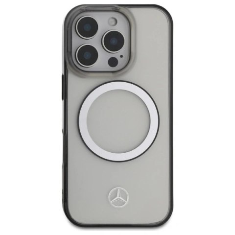 Etui na telefon iPhone 16 Pro MagSafe hardcase z logo Mercedes