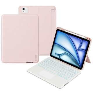 Etui Tech-Protect SmartCase Mag Pen + Keyboard Apple iPad Air 10.9 2020/2022 (4. i 5. gen) / iPad Air 11 2024 (6. gen) Pink