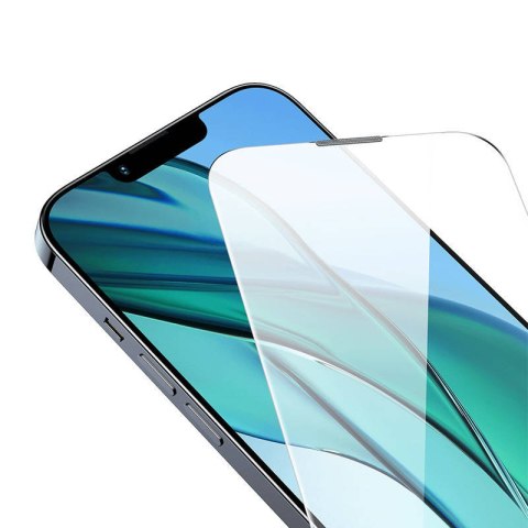 Szkło hartowane Baseus Corning Apple iPhone 14/13/13 Pro z filtrem przeciwpyłowym