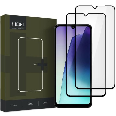 Szkło hartowane Hofi Glass Pro+ Xiaomi Redmi 14C Black [2 PACK]