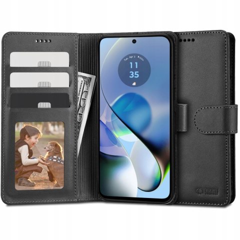 Etui Tech-protect Wallet Motorola Moto G54 5G Black