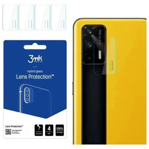 Szkło hybrydowe na obiektyw aparatu 3MK Lens Protect Realme GT 5G [4 PACK]