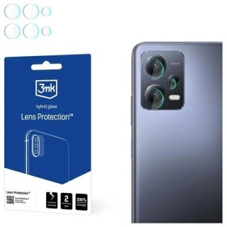 Szkło hybrydowe na obiektyw aparatu 3MK Lens Protect Redmi Note 12 5G [4 PACK]