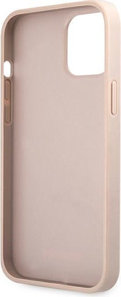 Etui Guess GUHCP12MG4GFPI Apple iPhone 12/12 Pro różowy/pink hard case 4G Metal Gold Logo