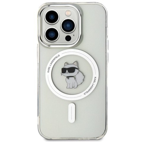 Etui Karl Lagerfeld KLHMP15LHFCCNOT Apple iPhone 15 Pro hardcase IML Choupette MagSafe transparent