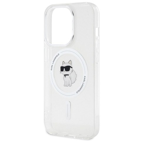 Etui Karl Lagerfeld KLHMP15LHFCCNOT Apple iPhone 15 Pro hardcase IML Choupette MagSafe transparent