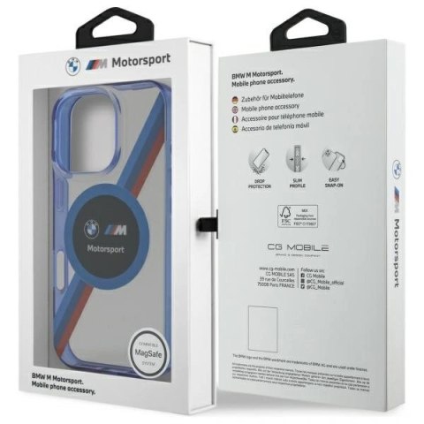 Etui BMW BMHMP16X23HTPUT Apple iPhone 16 Pro Max hardcase Motosport IML Circle MagSafe przezroczysty/transparent