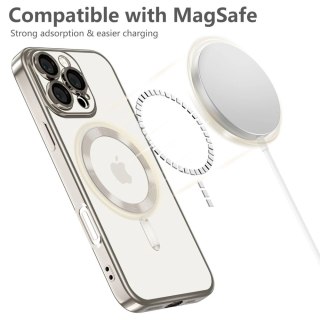 Etui Tech-Protect MagFlex MagSafe Apple iPhone 16 Pro Max Shiny Titanium