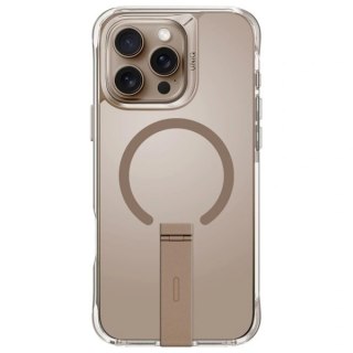 Etui UNIQ Eleva with Vertica Stand Apple iPhone 16 Pro Max złoty/taupe gold