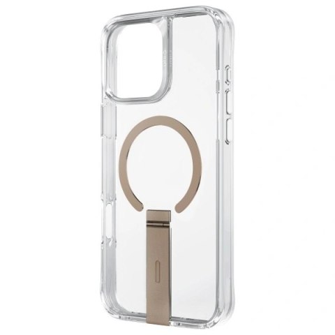 Etui UNIQ Eleva with Vertica Stand Apple iPhone 16 Pro złoty/taupe gold