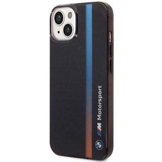 Etui BMW BMHCP14S22HVGV Apple iPhone 14 czarny/black IML Tricolor Stripe