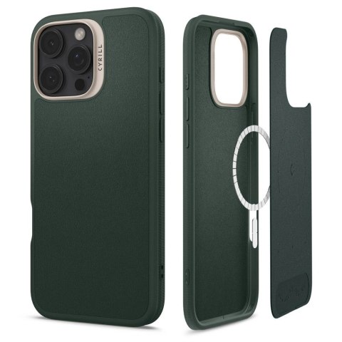 Etui Spigen Cyrill Kajuk Mag MagSafe Apple iPhone 16 Pro Max Forest Green