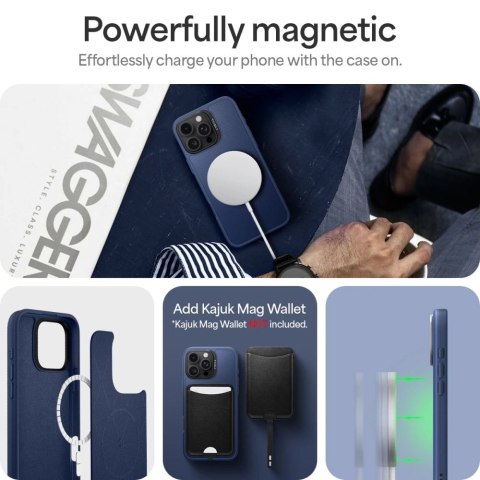 Etui Spigen Cyrill Kajuk Mag MagSafe Apple iPhone 16 Pro Max Navy