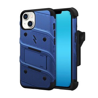 Etui ZIZO BOLT Series Apple iPhone 14 + szkło (niebieski)