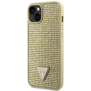 Etui Guess GUHCP14MHDGTPD Apple iPhone 14 Plus / 15 Plus złoty/gold hardcase Rhinestone Triangle