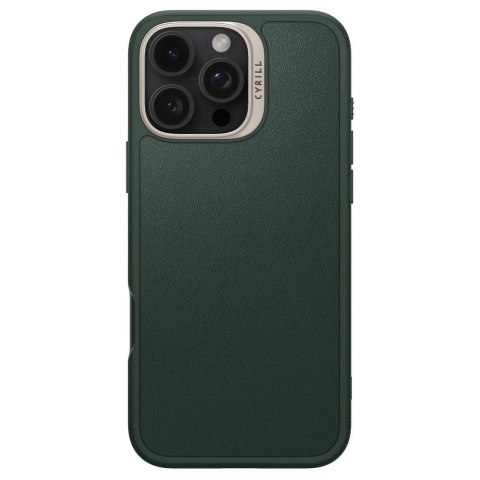 Etui Spigen Cyrill Kajuk Mag MagSafe Apple iPhone 16 Pro Forest Green