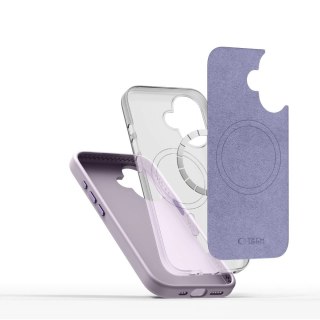 Etui Tech-Protect Silicone Pure MagSafe Apple iPhone 16 Mauve