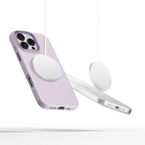 Etui Tech-Protect Silicone Pure MagSafe Apple iPhone 16 Pro Mauve