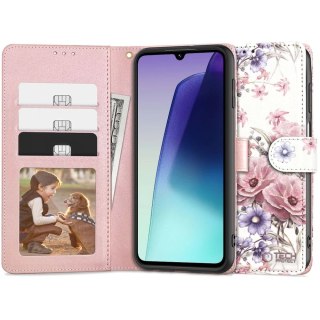 Etui Tech-Protect Wallet Xiaomi Redmi 14C / Poco C75 Blossom Flower