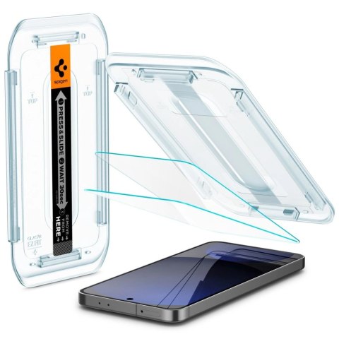 Szkło hartowane Spigen GLAS.tR ez Fit Samsung Galaxy S24 FE Clear [2 PACK]