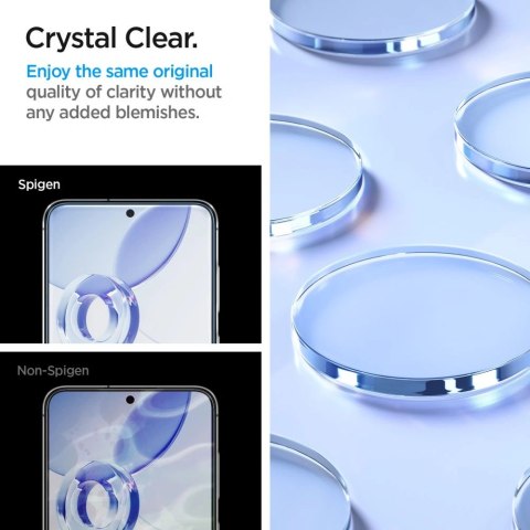 Szkło hartowane Spigen GLAS.tR ez Fit Samsung Galaxy S24 FE Clear [2 PACK]