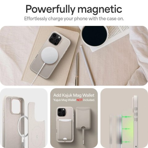 Etui Spigen Cyrill Kajuk Classic Charm Mag MagSafe Apple iPhone 16 Pro Cream