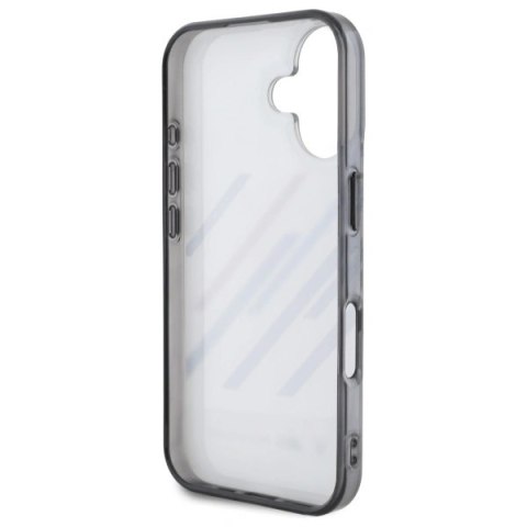 Etui BMW BMHCP16M23HTRAG Apple iPhone 16 Plus hardcase Motorsport IML Random Stripes szary/grey