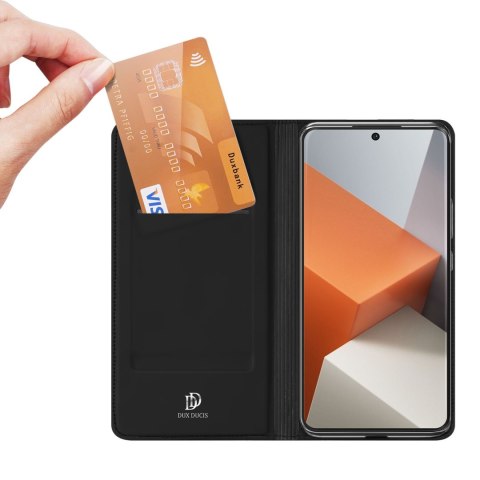 Etui Dux Ducis Skin Pro Xiaomi Redmi Note 13 Pro+ Plus 5G czarne