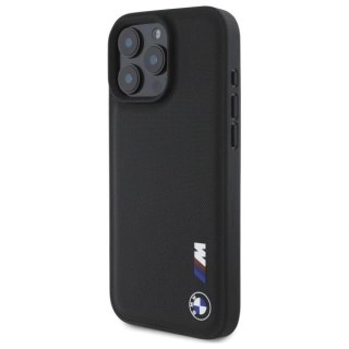 Etui BMW BMHCP16X23PUSRK Apple iPhone 16 Pro Max hardcase Smooth Rubber Logo czarny/black