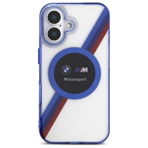 Etui BMW BMHMP16S23HTPUT Apple iPhone 16 hardcase Motorsport IML Circle MagSafe przezroczysty/transparent